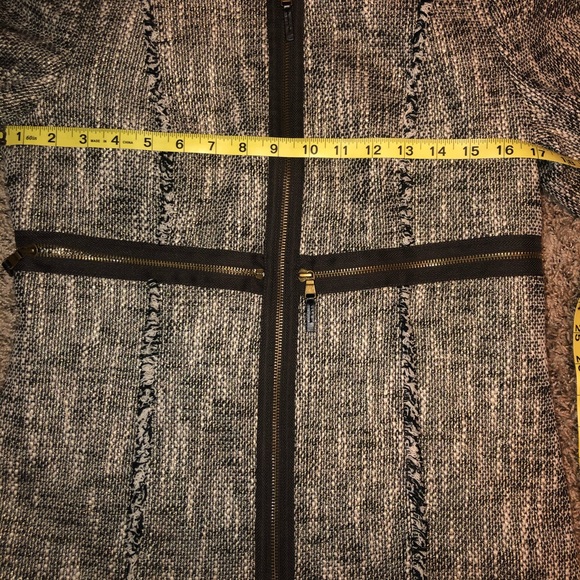 Etcetera Jacket Brown Multi Textured Metallic - Picture 9 of 13